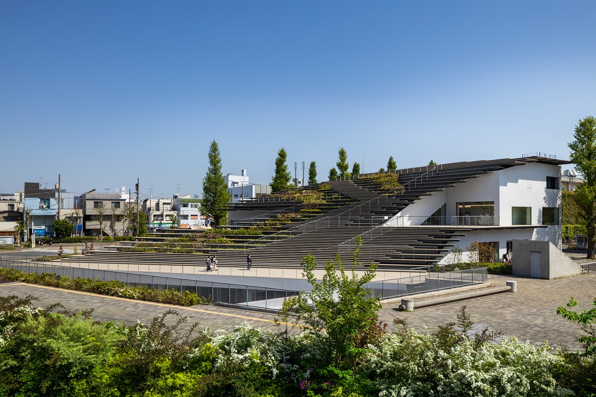 “Mái nhà xanh” của Viện Công nghệ Tokyo do Kengo Kuma thiết kế